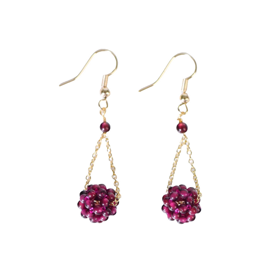 Garnet Earrings