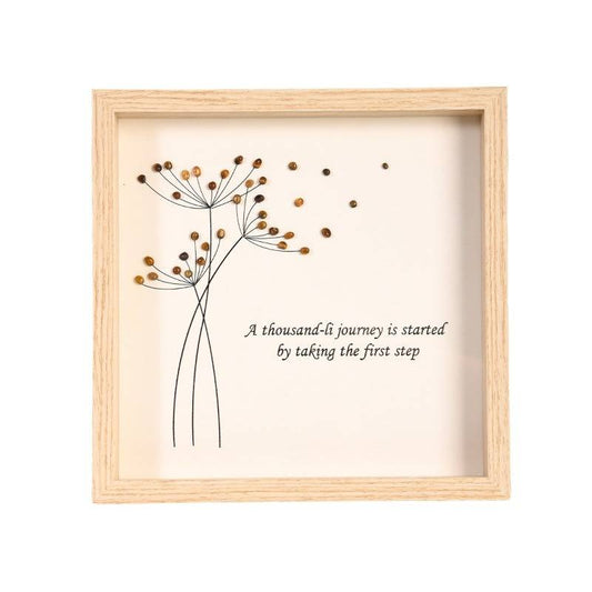 Crystal Dandelion Photo Frame